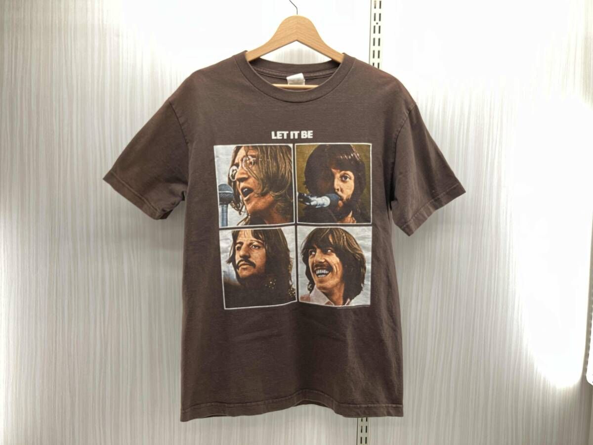 The Beatles LET IT BE プリント半袖Tシャツ メンズ Mサイズ 古着