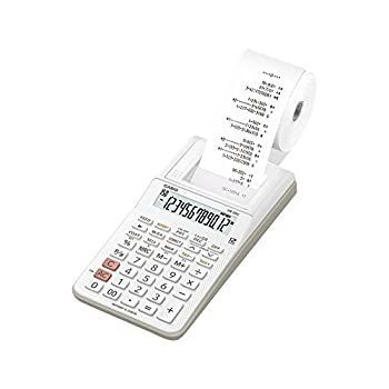 [Used] Casio Printer Calculator Handy Type HR-8RC-WE [Buy in Bulk Set of 2]