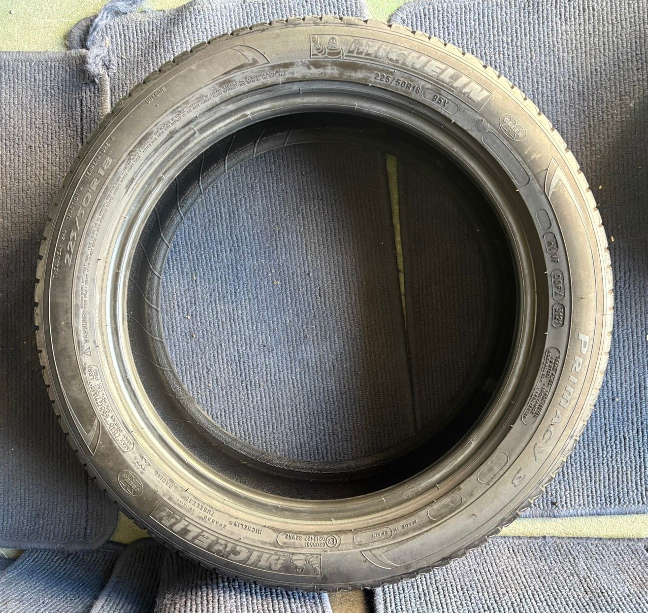 造 溝7 7.5分山 MICHELIN PRIMACY3 2本 225 50R18 ASP3298