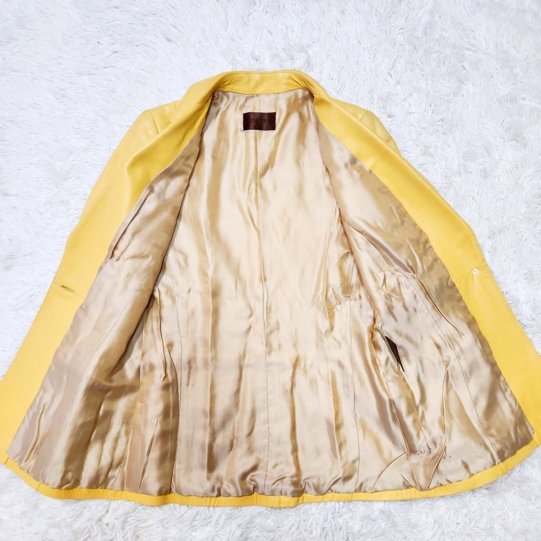 とろけるレザー】ロエベ セットアップ スーツ ラムレザー 40 L  