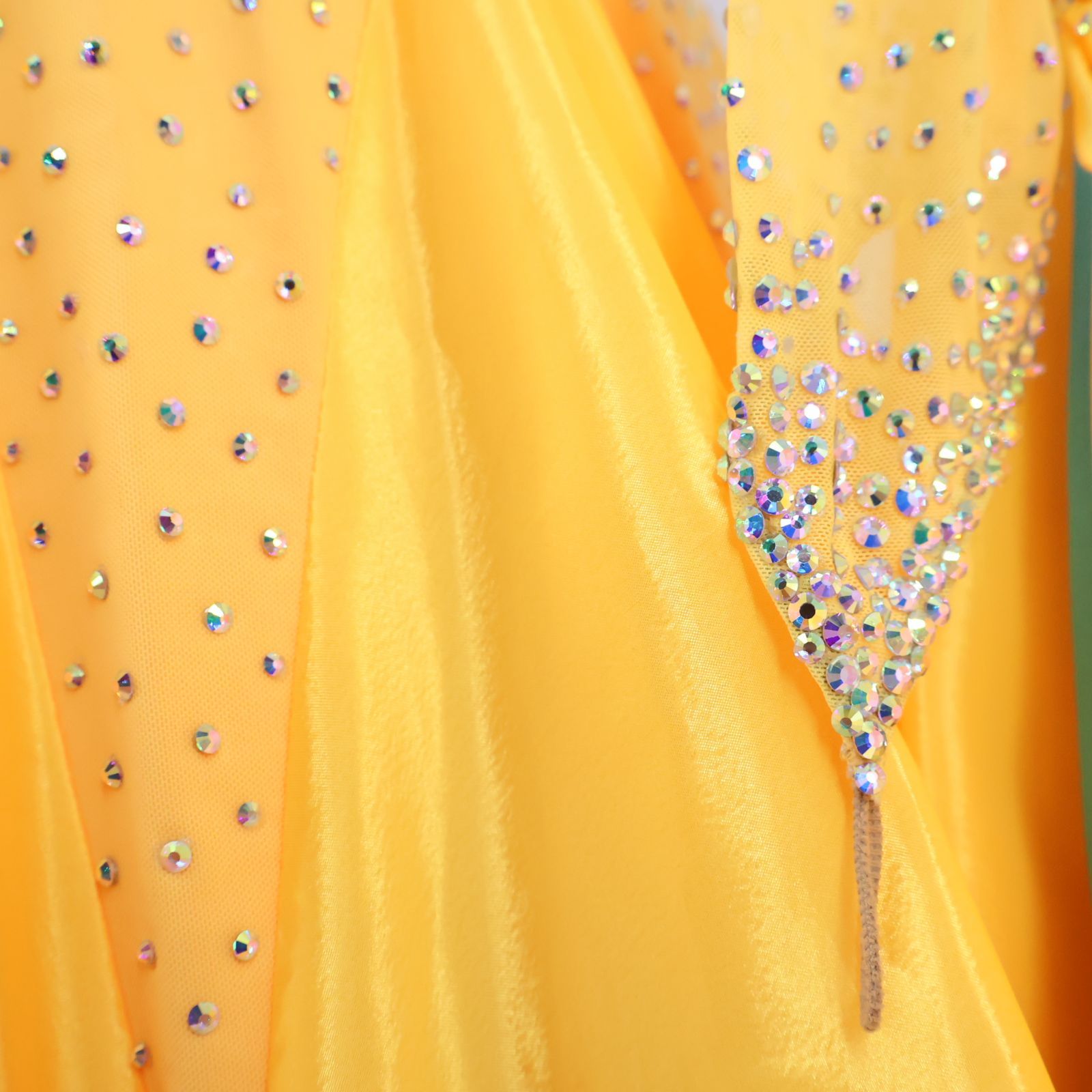 ❤️美品❤️タカダンス イエローフリンジワンピースドレスM ❤️美品❤️タカダンス イエローフリンジワンピースドレスM