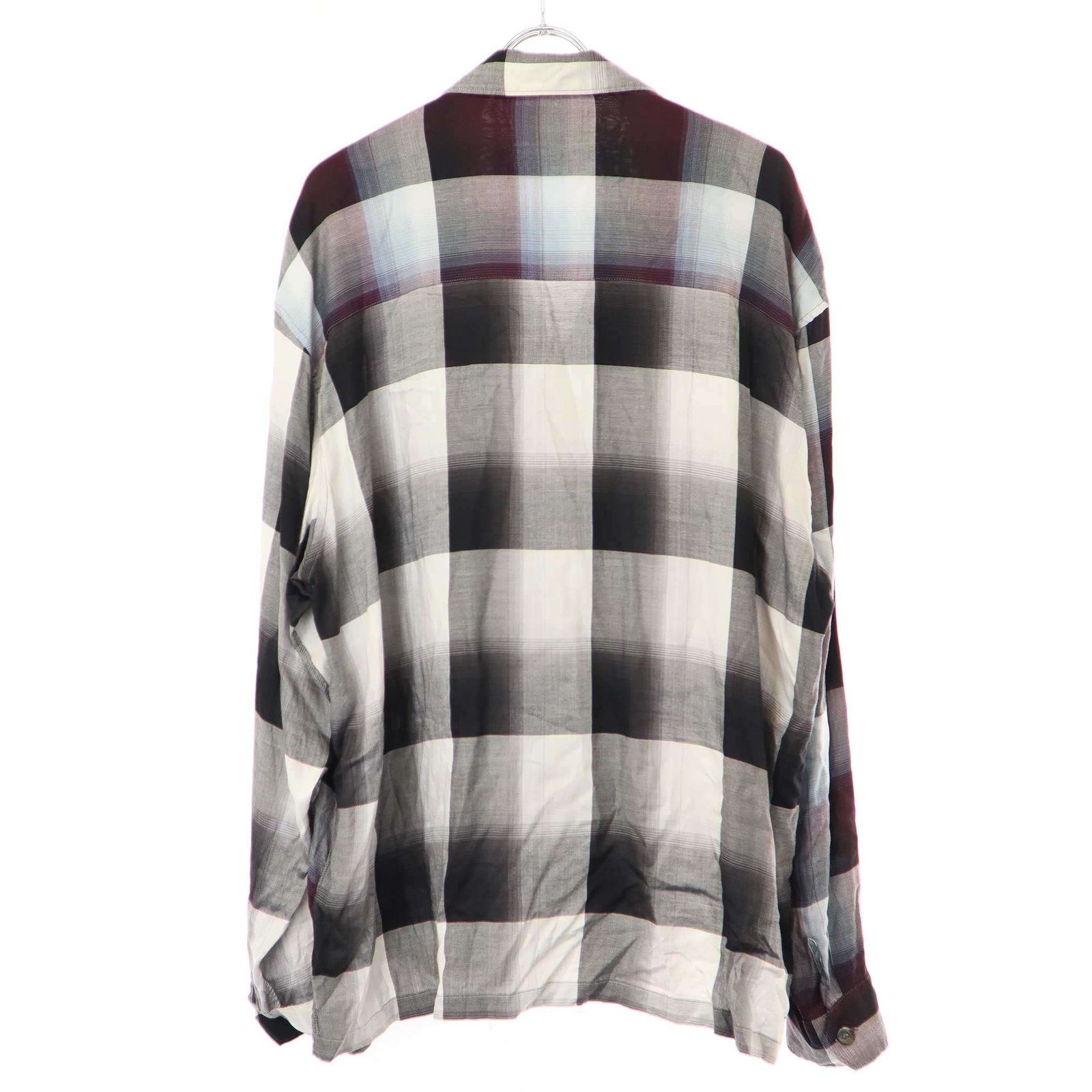 UNUSED×SUGARHILL アンユーズド×シュガーヒル 22SS Ombre check open 