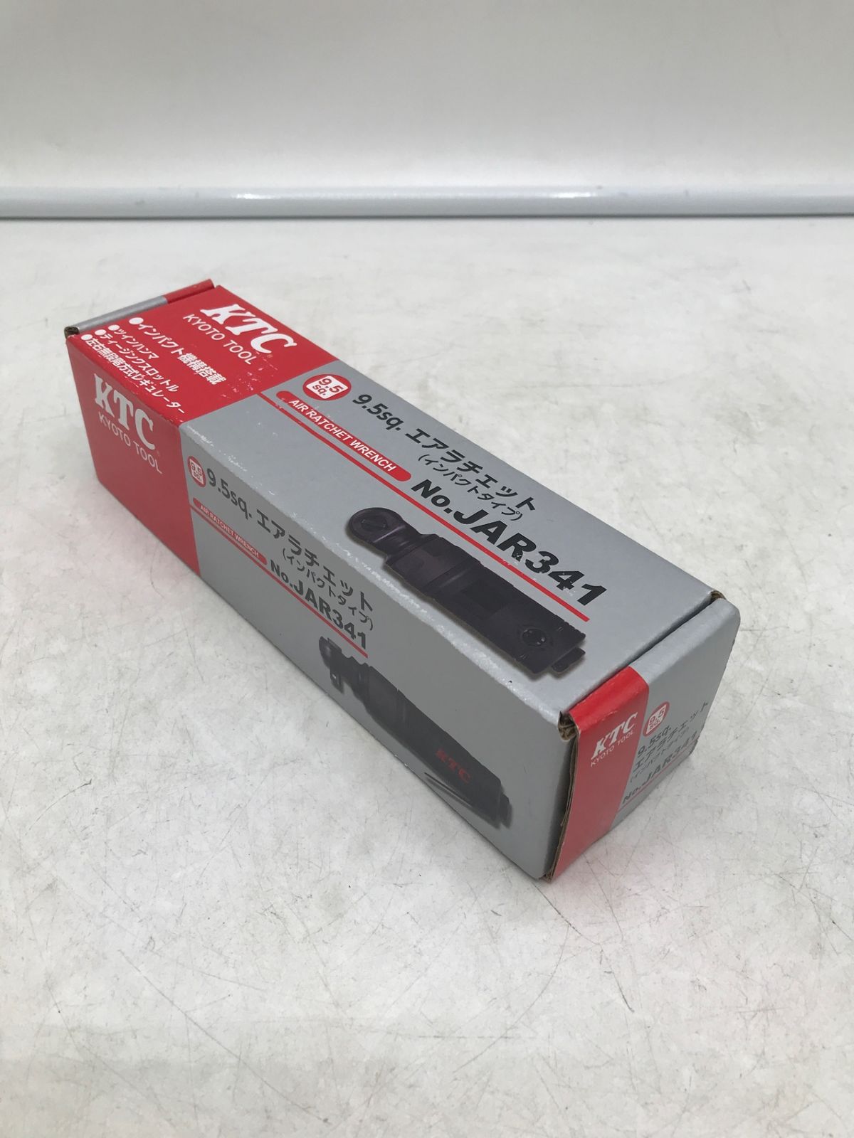 ♥ KTC|京都機械工具 9.5sq.エアラチェットインパクトタイプ JAR341 ITFBJW5LVVZW エコツール岡崎岩津店 M02