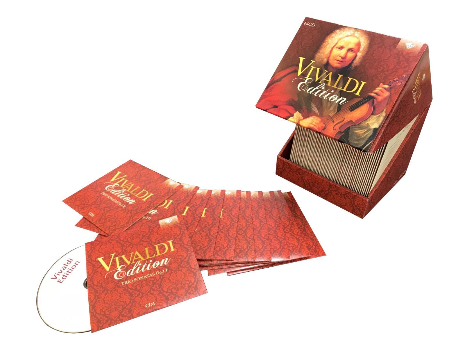 中古輸入クラシックCD ☆ヴィヴァルディ：エディション・ボックス(66CD