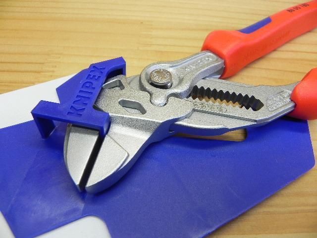 クニペックス 中型 プライヤーレンチ KNIPEX 8605-180 正規輸入品保証