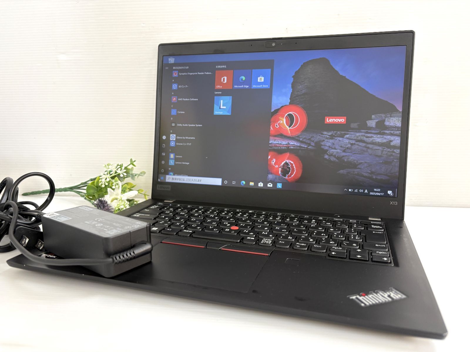 良品 バッテリー良好】Lenovo ThinkPad X13 Gen1 20UGS2GK00