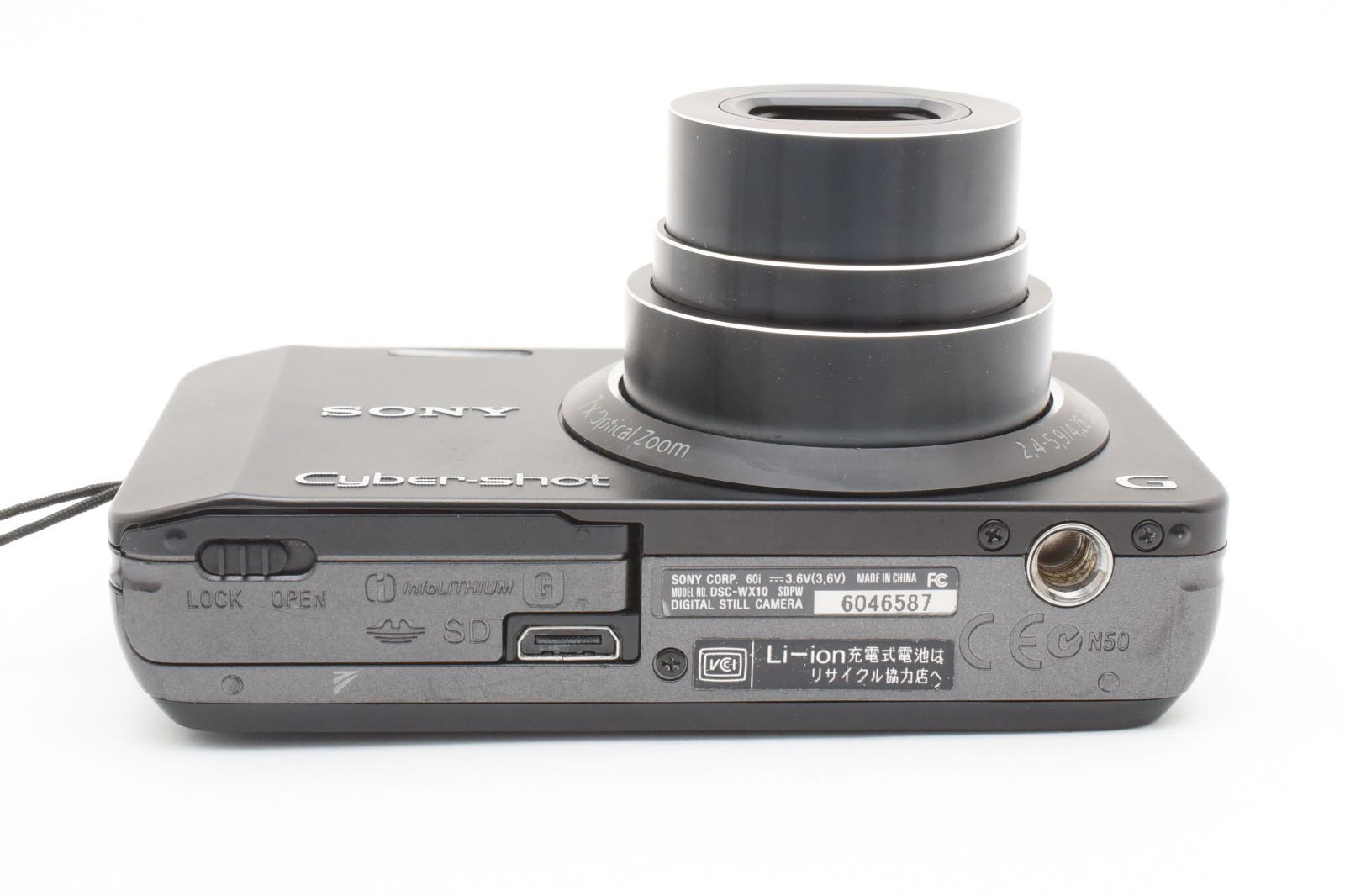 良品] SONY ソニー Cyder-shot DSC-WX10 デジタルカメラ