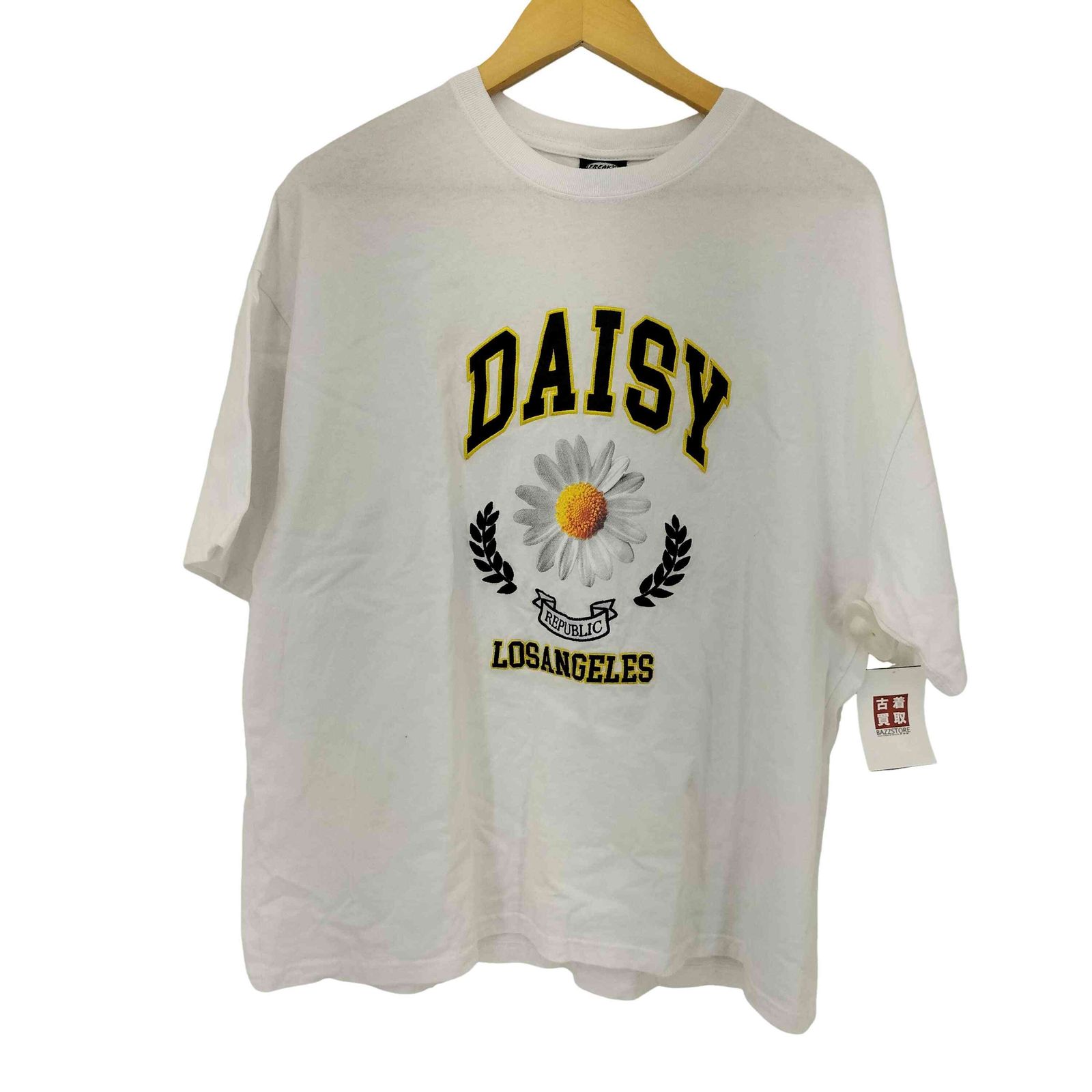 フリークスストア FREAKS STORE DAISY カレッジ刺繍クルーネック Tシャツ メンズ JPN：M 