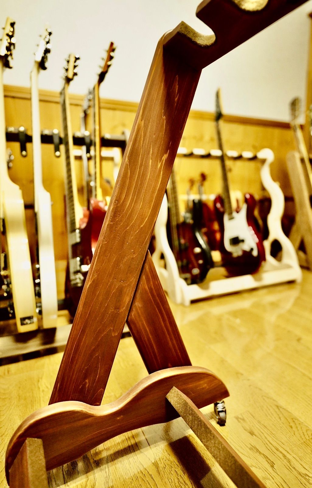 オイルステイン仕上げ ５本掛け