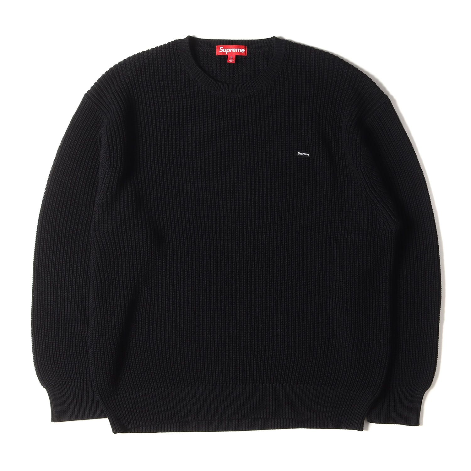 Supreme ニット ロゴ セーター XL ブラック Supreme(シュプリーム