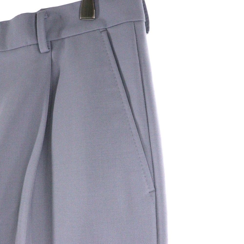 ワコマリア プリーツトラウザー　スラックス　ドメール WACKO MARIA】ワコマリア トラウザー ストライプ プリーツ