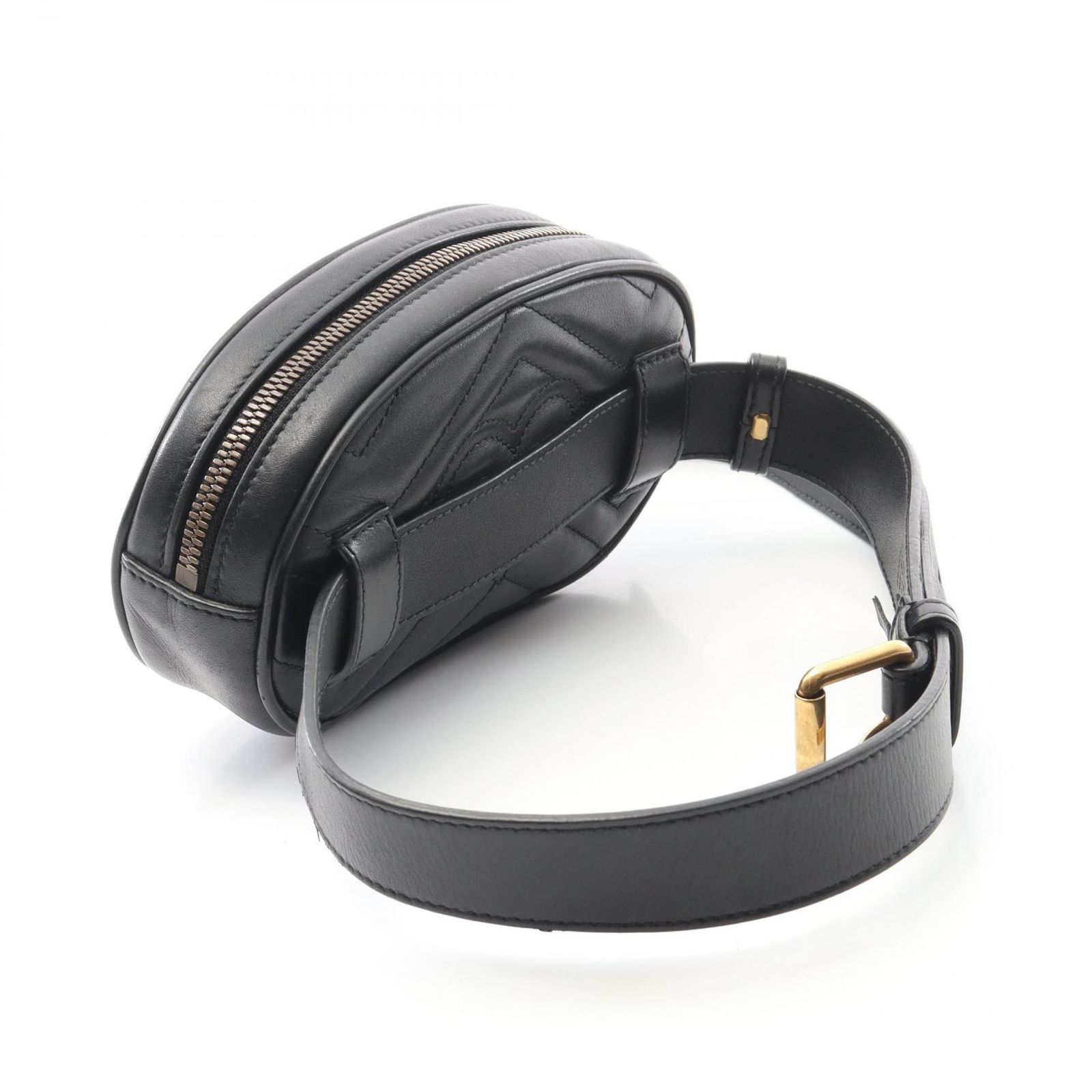 グッチ GUCCI ウエストバッグ GGマーモント 476434 ブラック