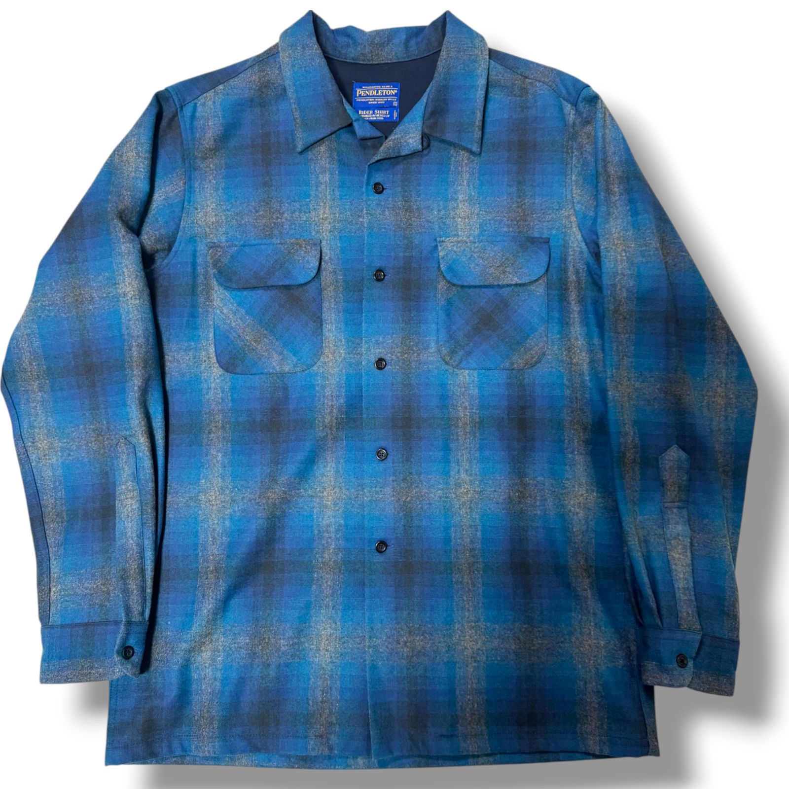 Pendleton ペンドルトン Rider Shirt ライダーシャツ　　美品 90〜00s PENDELTON WOOL RIDER SHIRT Size M | KORDS