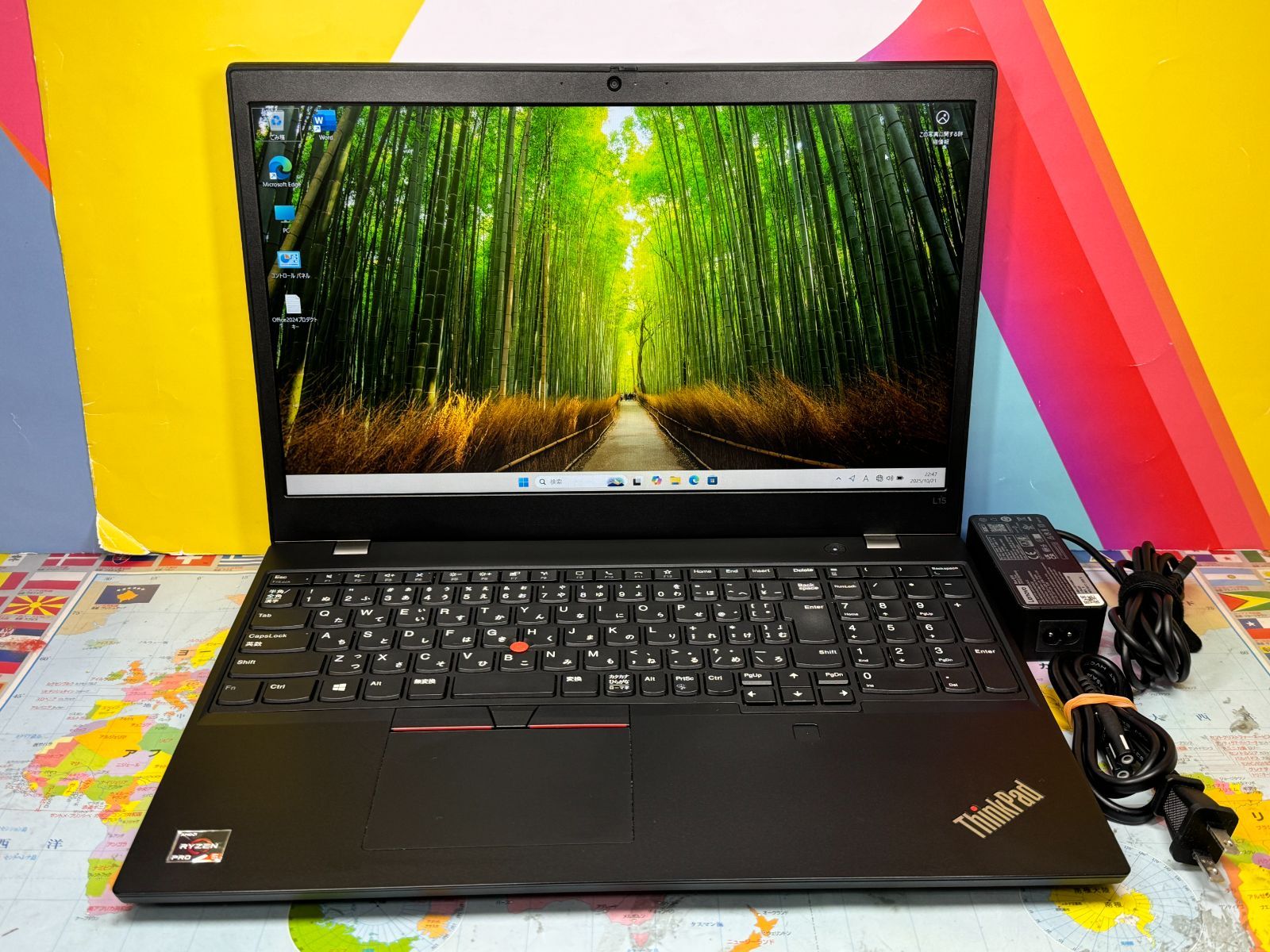 16GB レノボ L15 15.6型 Office2025 ノートPC