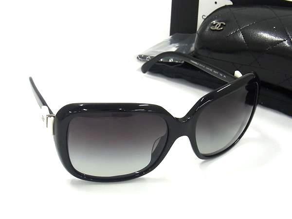 【美品】CHANEL サングラス 5171-A ココマーク リボン CHANEL シャネル サングラス 度なし 5171-A ココマーク リボン