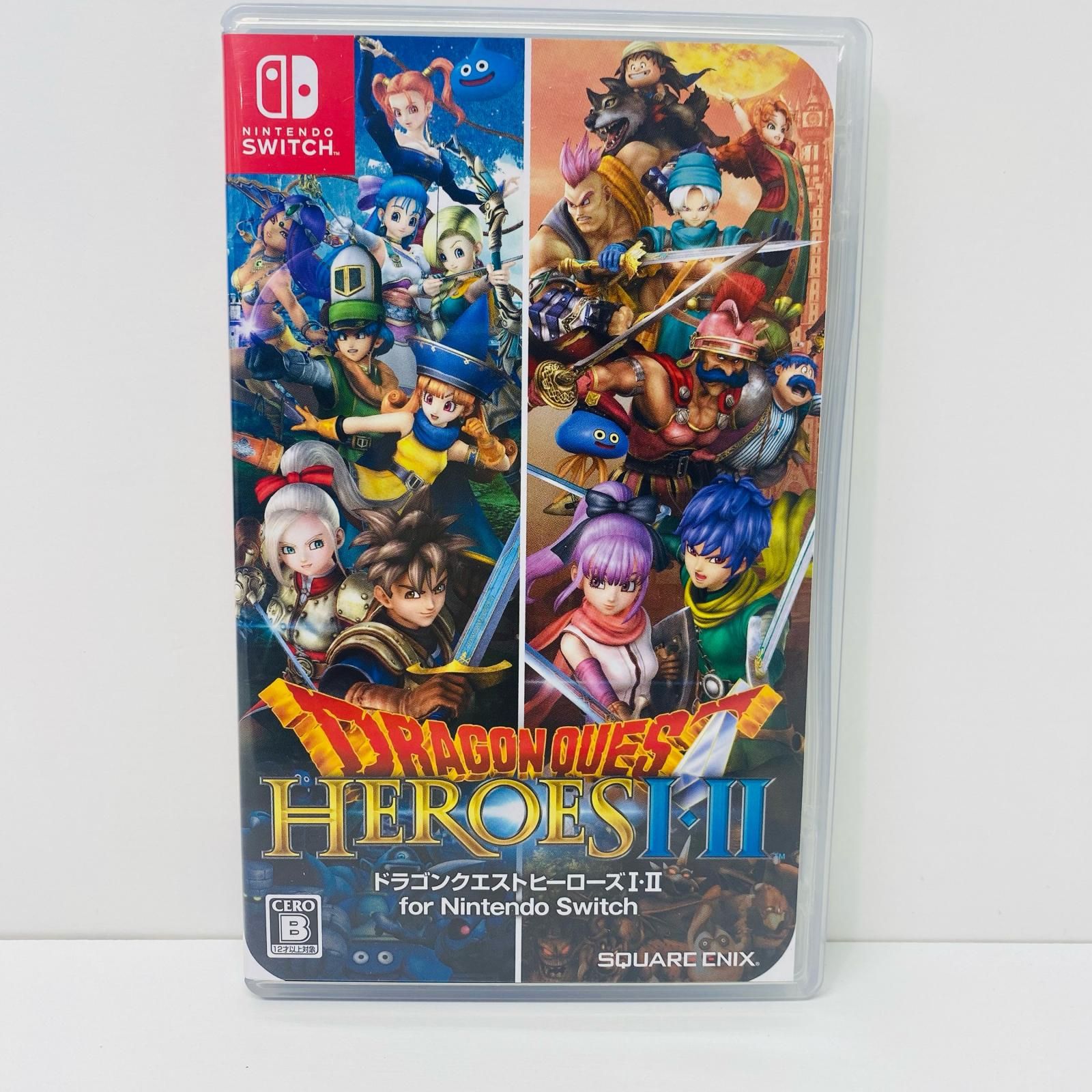 【中古】 ゲームソフト ドラゴンクエストヒーローズ1・2 forNintendoSw Nintendo Switch アクション HAC-P-BABKA【代金引換不可・日時指定不可】【ネコポス発送】【飾磨店】 中古 ゲームソフト ドラゴンクエストヒーローズ1・2