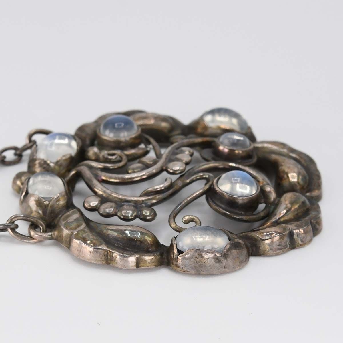Georg Jensen ジョージジェンセン ネックレス ムーンストーン