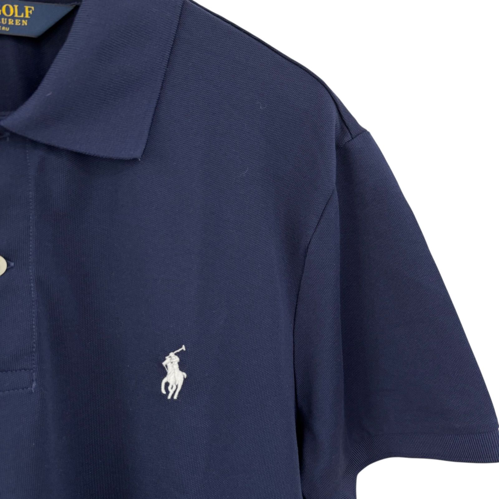 ☆新品タグ付きPolo Ralph Lauren ネイビー 半袖ポロシャツ M Z1362