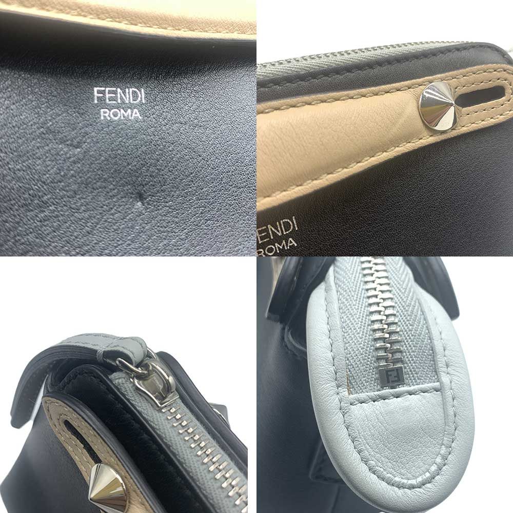 フェンディ バイザウェイミニ 2WAYバッグ ハンドバッグ ショルダー  