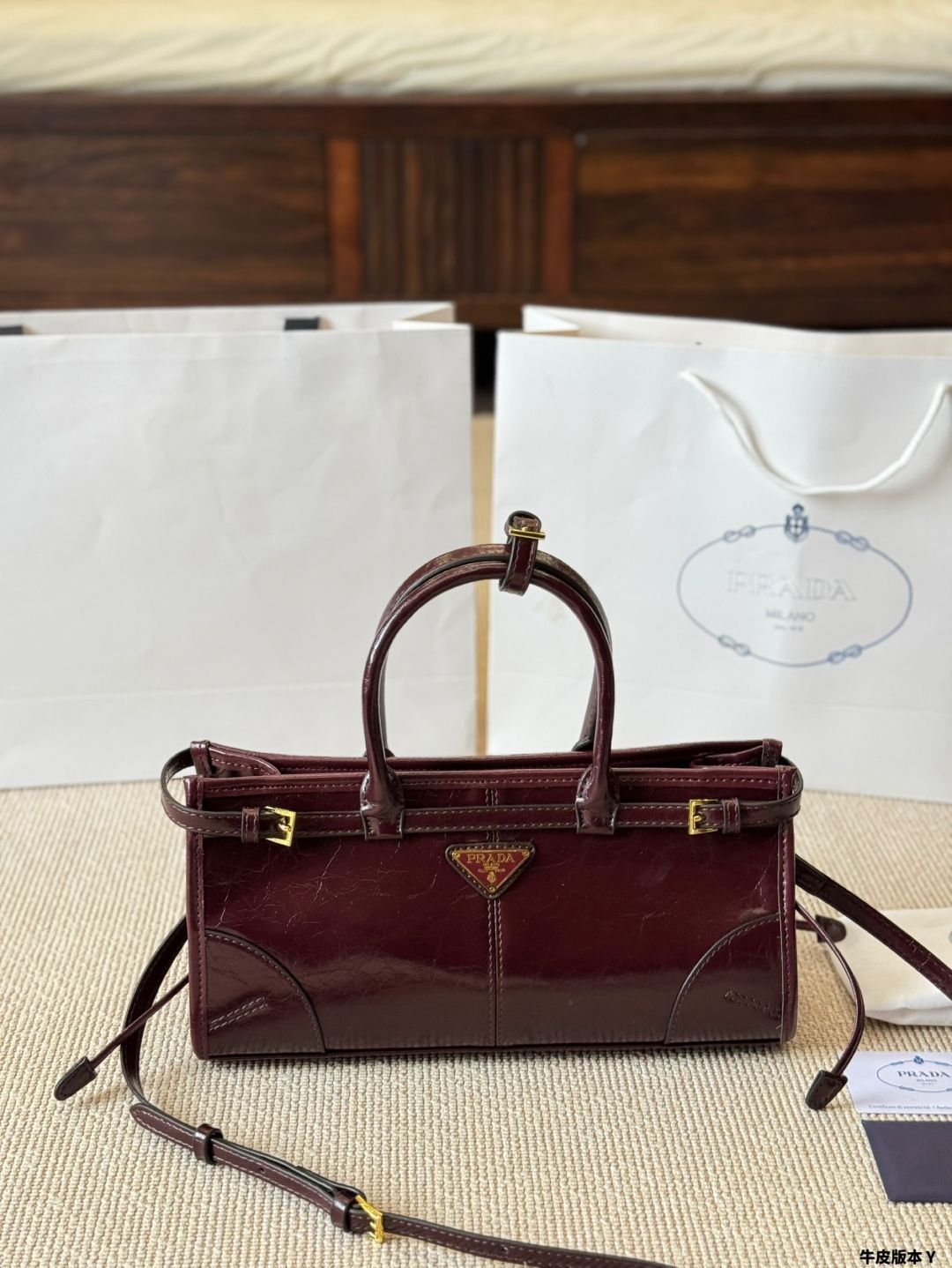 プラダ PRADA ビンテージ ヴィンテージ ハンドバッグ 今日特価】Vintage Prada ヴィンテージ プラダ ハンドバッグ（32