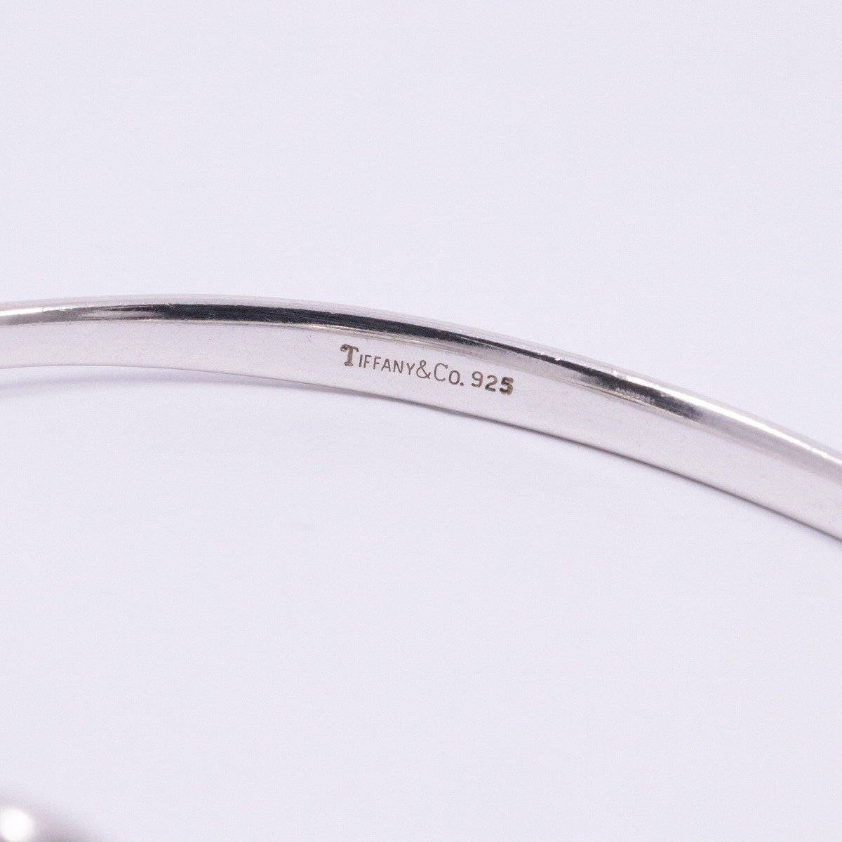 美品✨ティファニー ダブルループ バングル シルバー925 TIFFANY&Co. ティファニー ダブル ループ バングル シルバー925