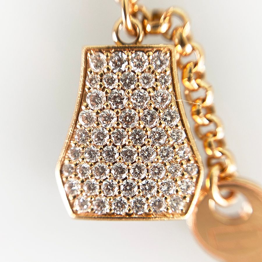 エルメス HERMES ケリー クロシェット K18PG ダイヤモンド