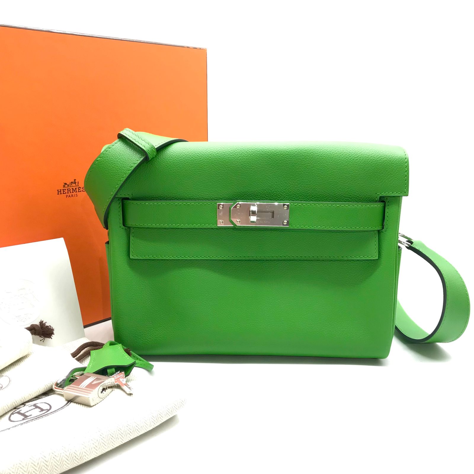 HERMES エルメス ケリー メッセンジャー ショルダー バッグ PM