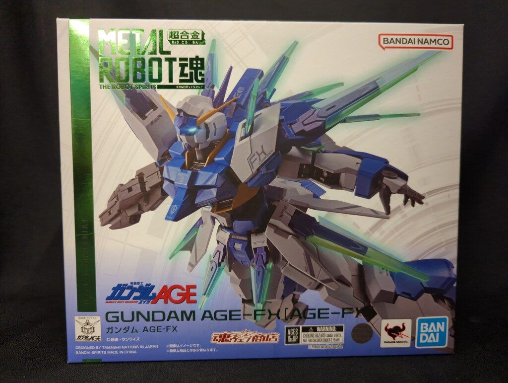 L ROBOT魂ガンダムAGE-FX METAL ROBOT魂 ガンダム AGE-FX レビュー : はっちゃか