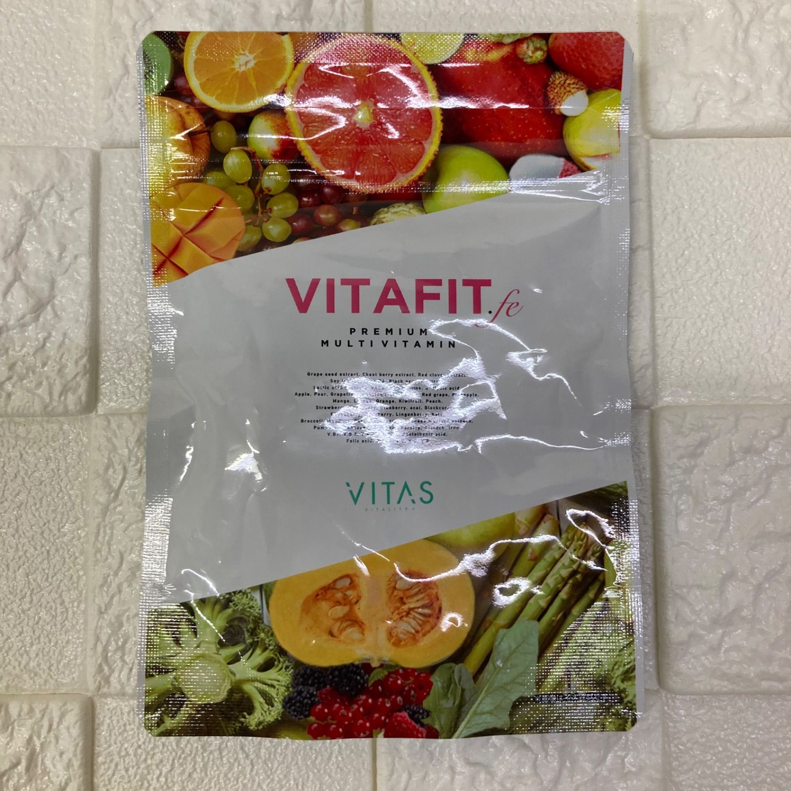 バイタス ビタフィット 4袋 VITAS バイタス VITA FIT.fe ビタフィット 30日分 VITA FIT.fe ビタフィット 鉄 葉酸 ブドウ種子エキス