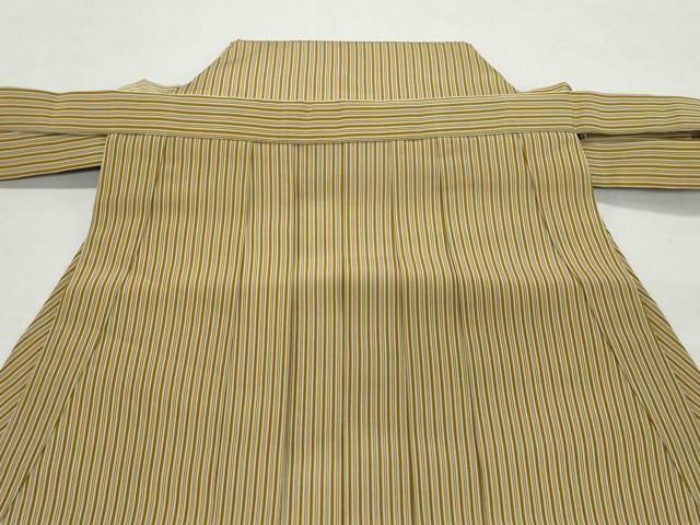 平和屋着物 男性 行灯袴 間道 正絹 vf