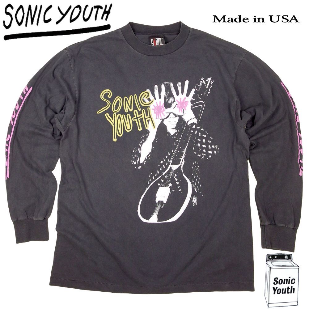289 SONIC YOUTH ソニックユース ロンT 長袖 Tシャツ USA製 Lサイズ