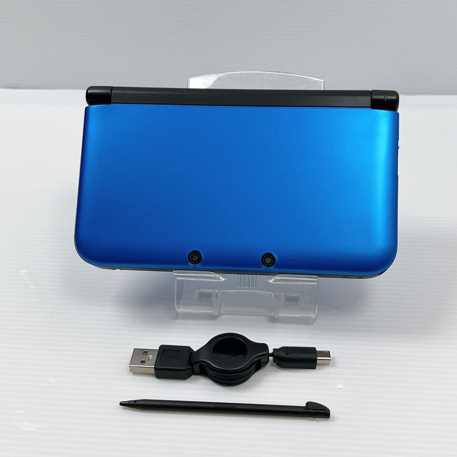 ニンテンドー 3DSLL ブルーブラック 遊べるセット 動作 済み ds 3dsll 3DS LL 任天堂