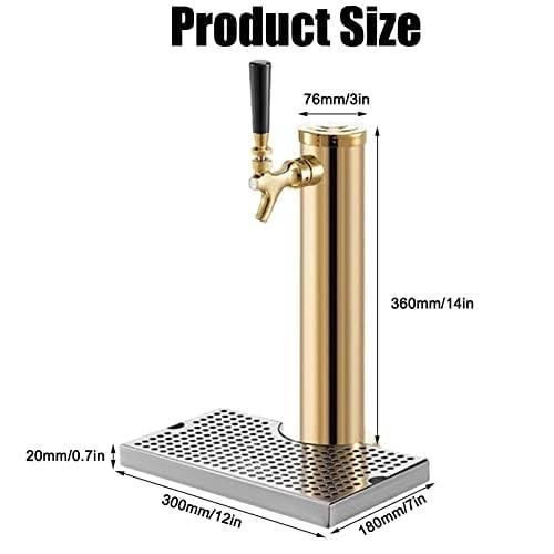 タワーの蛇口ディスペンサー 樽を接続するビールや飲料に適したステンレス鋼ビー