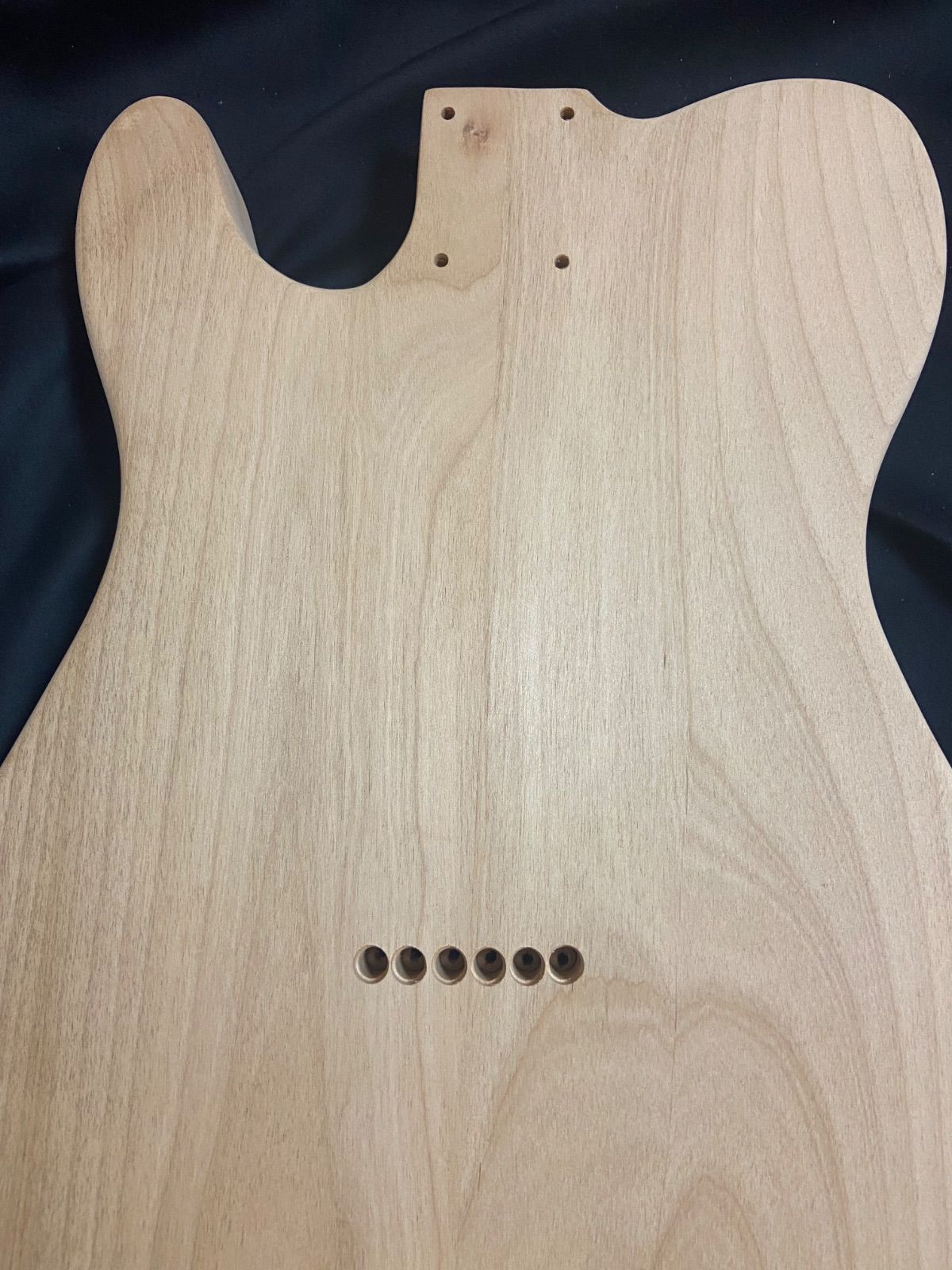 テレキャスター未塗装 （No2）ボディ 2ピースアルダー