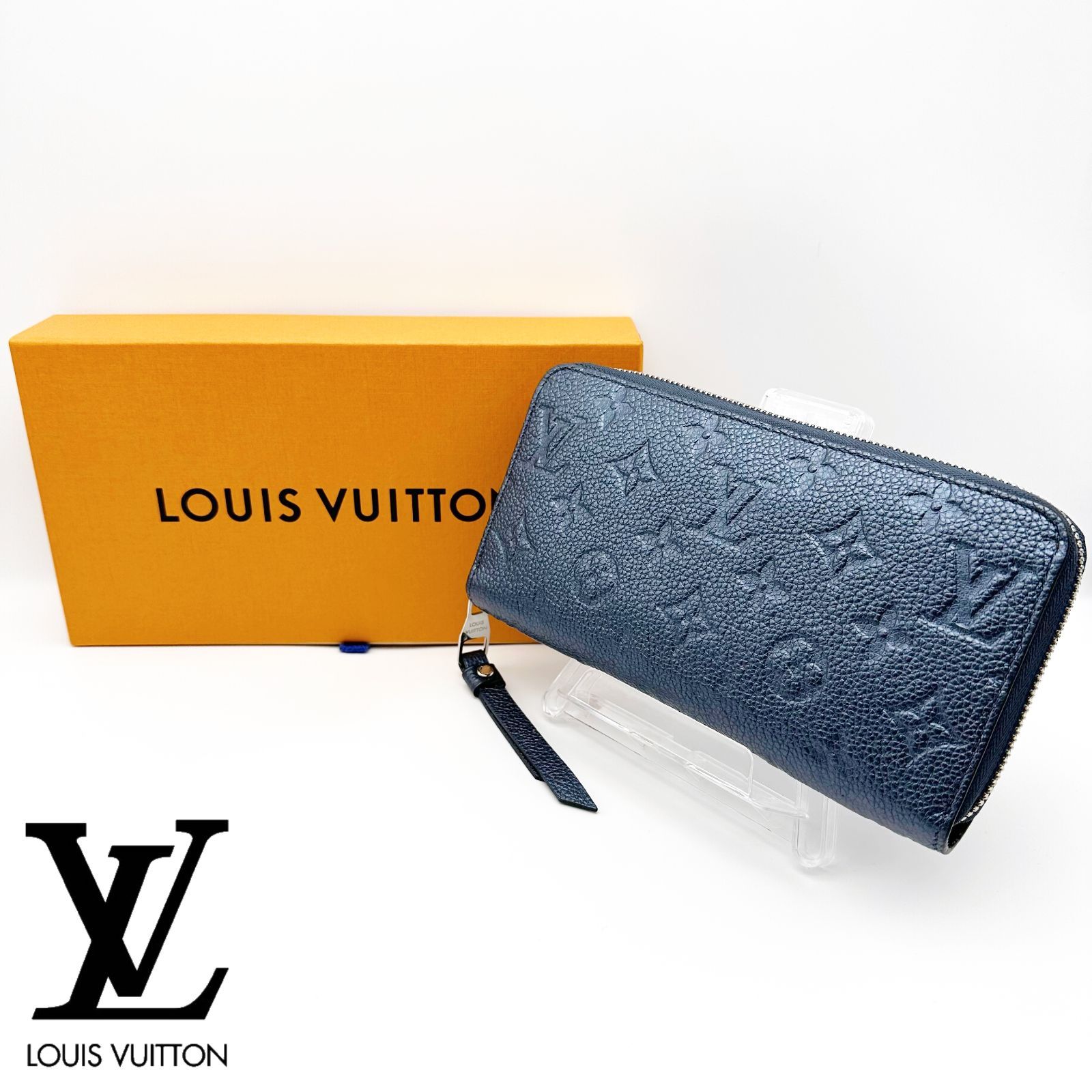 LOUIS VUITTON ルイ ヴィトン モノグラム アンプラント ジッピー 