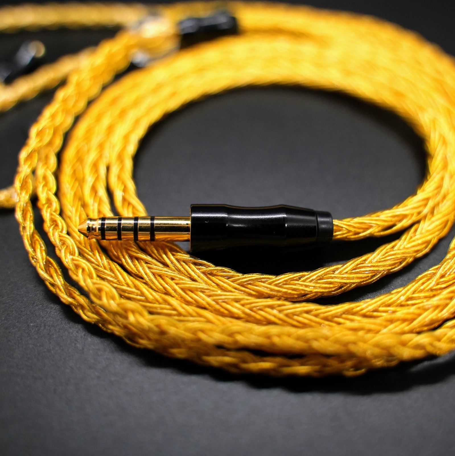 超希少!16芯 金メッキリケーブル C IEM 0.78mm 2ピン/4.4mm 1.2m