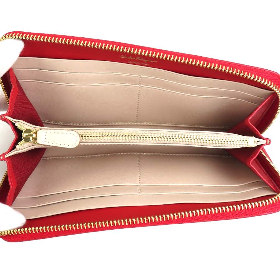 サルヴァトーレフェラガモ 財布 Salvatore Ferragamo ラウンド 