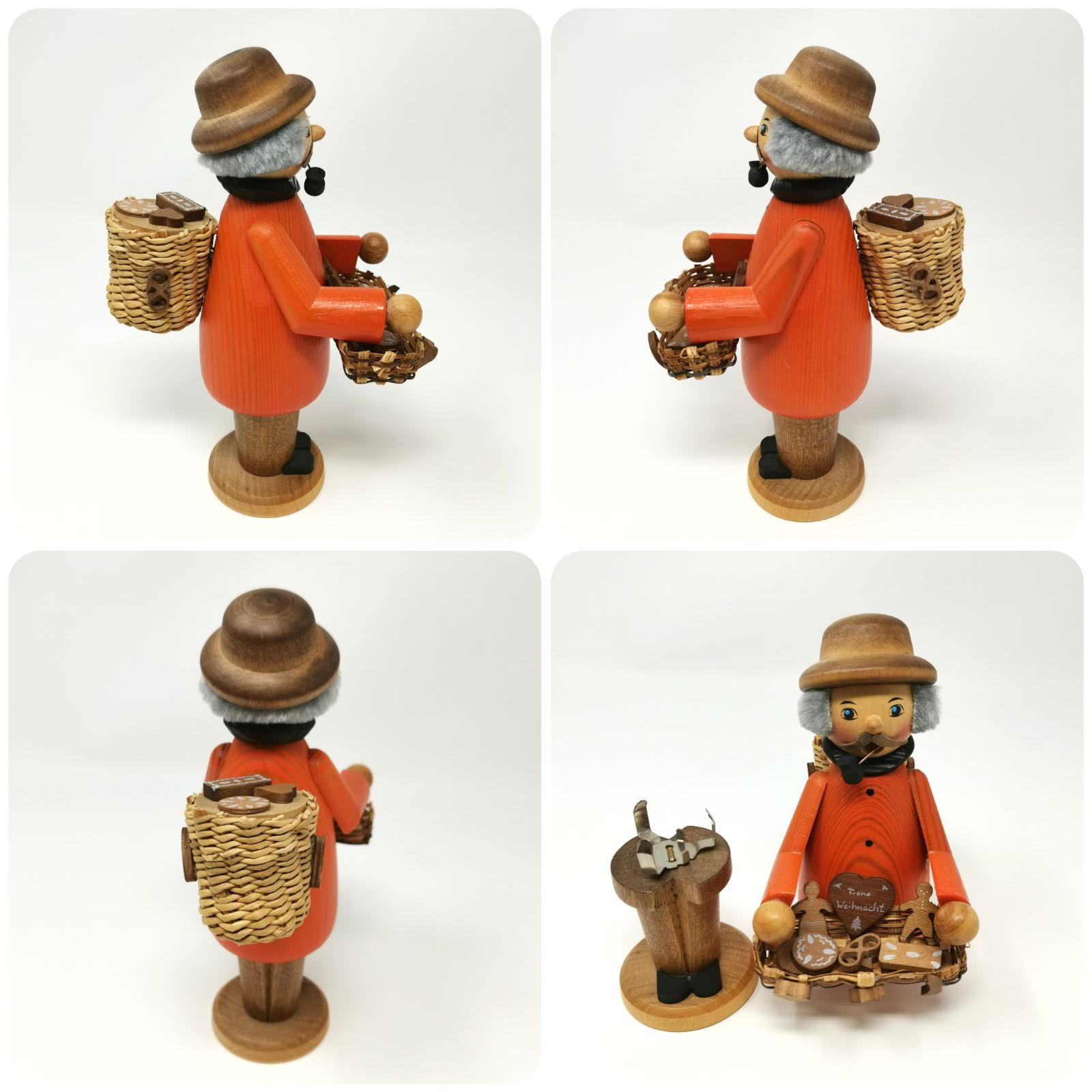 パイプ人形 ドイツ クーネルト社 5セット 煙出し人形 管理番号