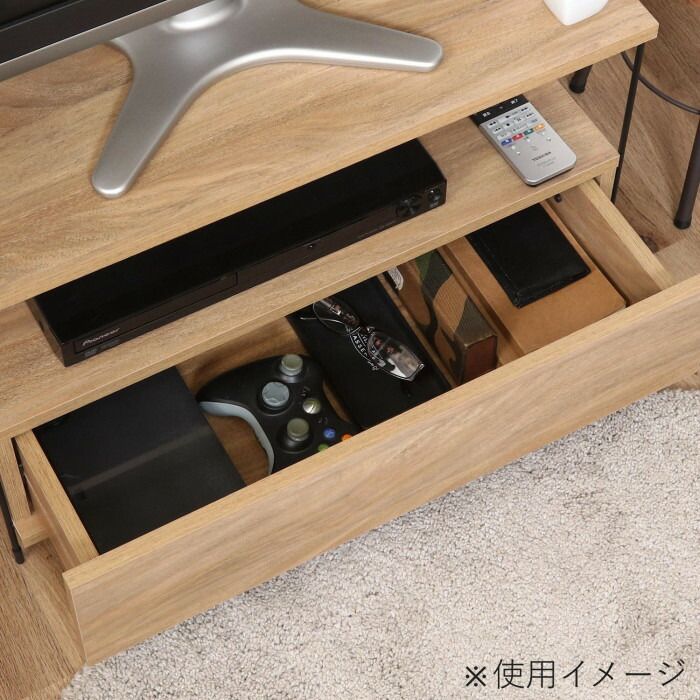 EZBOワイヤー TVラック OAK NA EZBOワイヤー TVラック OAK NA【別送品】 | リビング収納 通販
