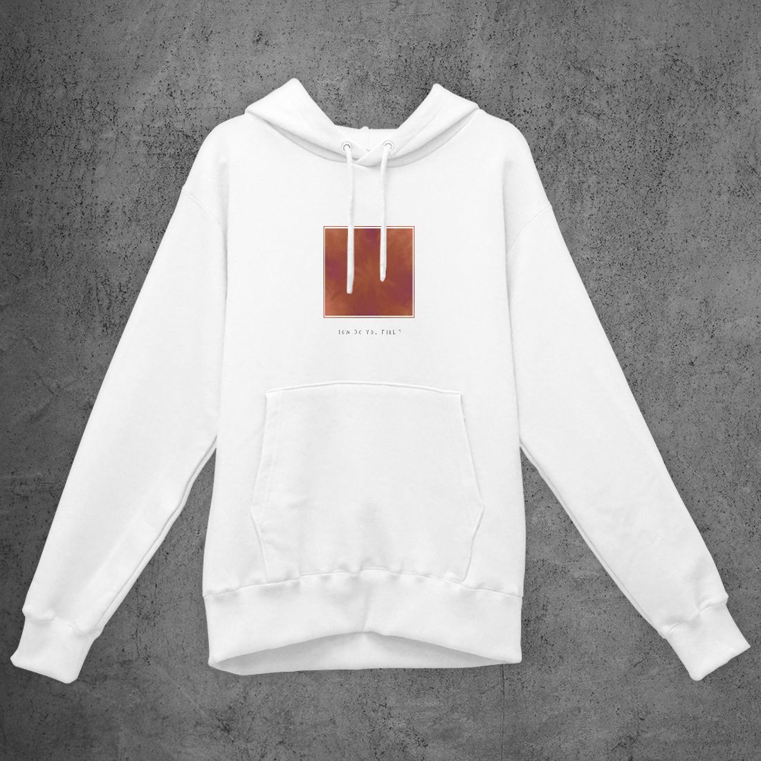 グラフィックパーカー　How Do You Feel type - 003 -hoodie-