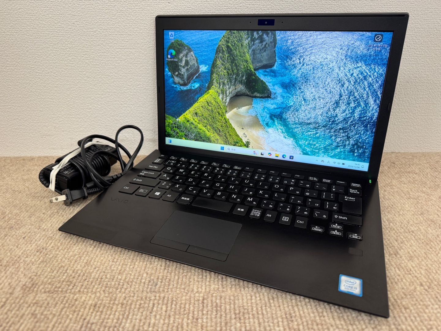 SONY VAIO Pro PG VJPG1113 第8世代 i5-8250U 8GB 256GB 13.3インチ FHD 軽量 ノートパソコン Win11 Pro [NB022]