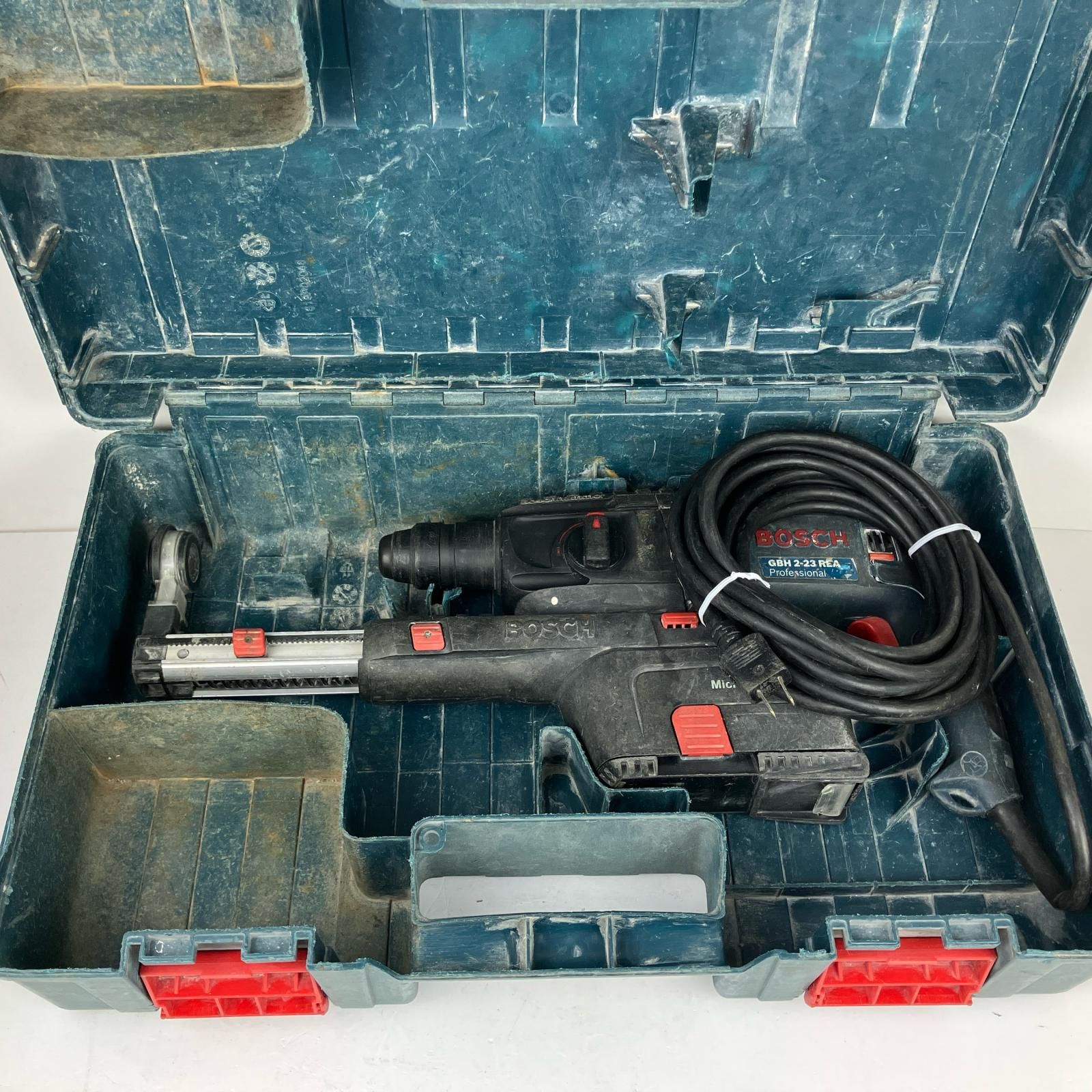 ЗЗBOSCH ボッシュ 100v コード式ハンマドリル 集じんシステム・ケース  