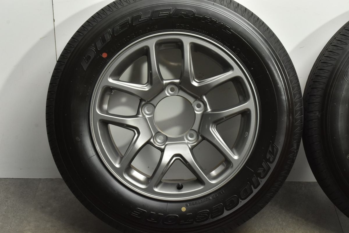 JB64 ジムニー 新車外し タイヤ 5本　175/80R16 2023年製 新車外し】スズキ JB64 ジムニー 純正 16in 5.5J +22