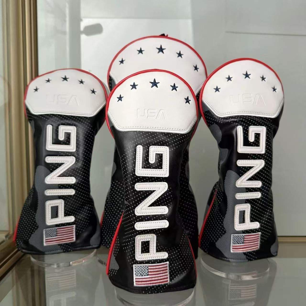 4点セット PING Golfピンゴルフ ゴルフ ヘッドカバー 1+3+5+UT PING Golf 4点セット ヘッドカバー 2色選択可 - メルカリ
