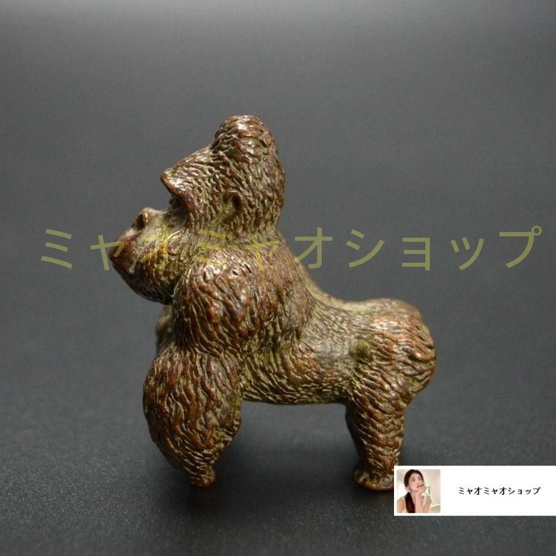 銅製 瑞獣 茶寵 茶道具 香道具 装飾品 工芸品 美術品 置物 瑞獣朝天吼