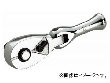 KTC ケイティーシー 9.5sq. コンパクトフレックスラチェット パック付属：あり KTC 9.5sqフレックスラチェットハンドル BR390F | 公式オンライン