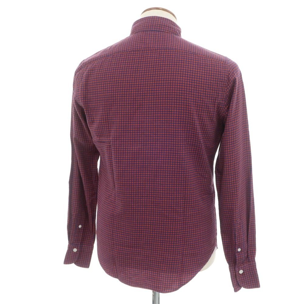 Finamore フィナモレ シャンブレーホリゾンタルカラーシャツ Finamore フィナモレ シャンブレーホリゾンタルカラーシャツ