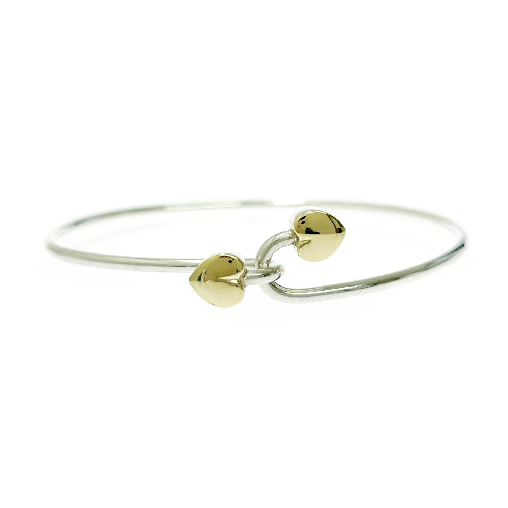 中古】TIFFANY&Co. ティファニー シルバー ゴールド ダブル