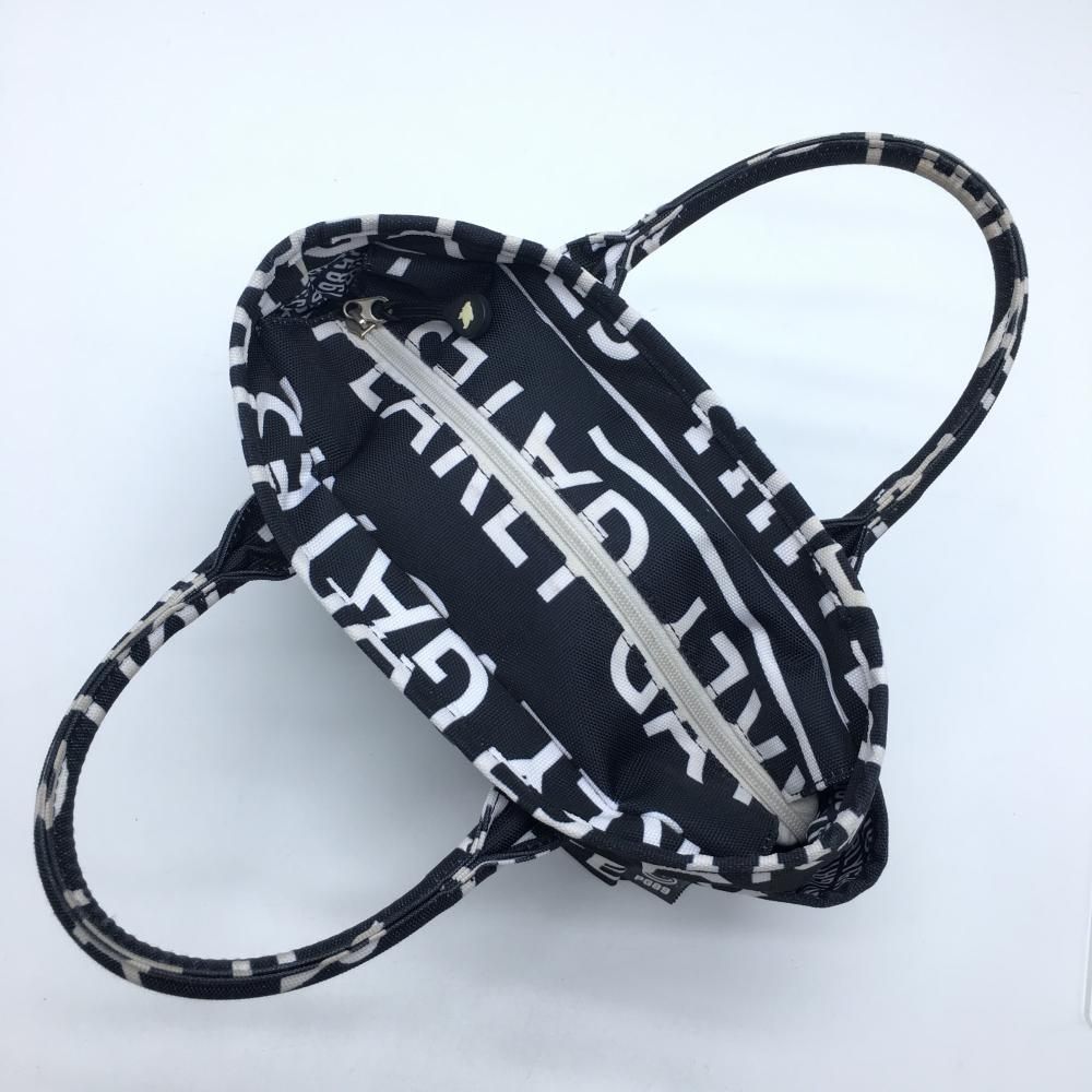 PEARLY GATES パーリーゲイツ　総柄　カートバッグ　ロゴ　ゴルフ　紺色 パーリーゲイツ カートバッグ 白×ネイビー ロゴ総柄 ゴルフ