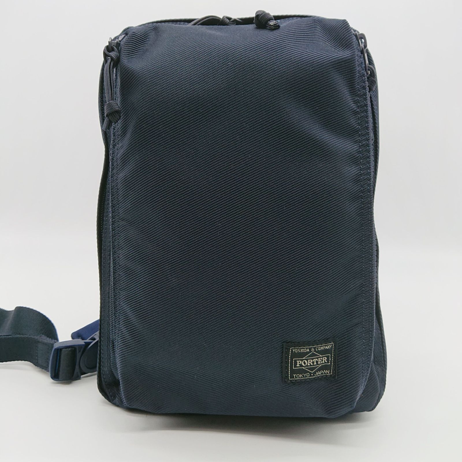 PORTER ポーター ユニット スリングショルダーバッグ ネイビー S 